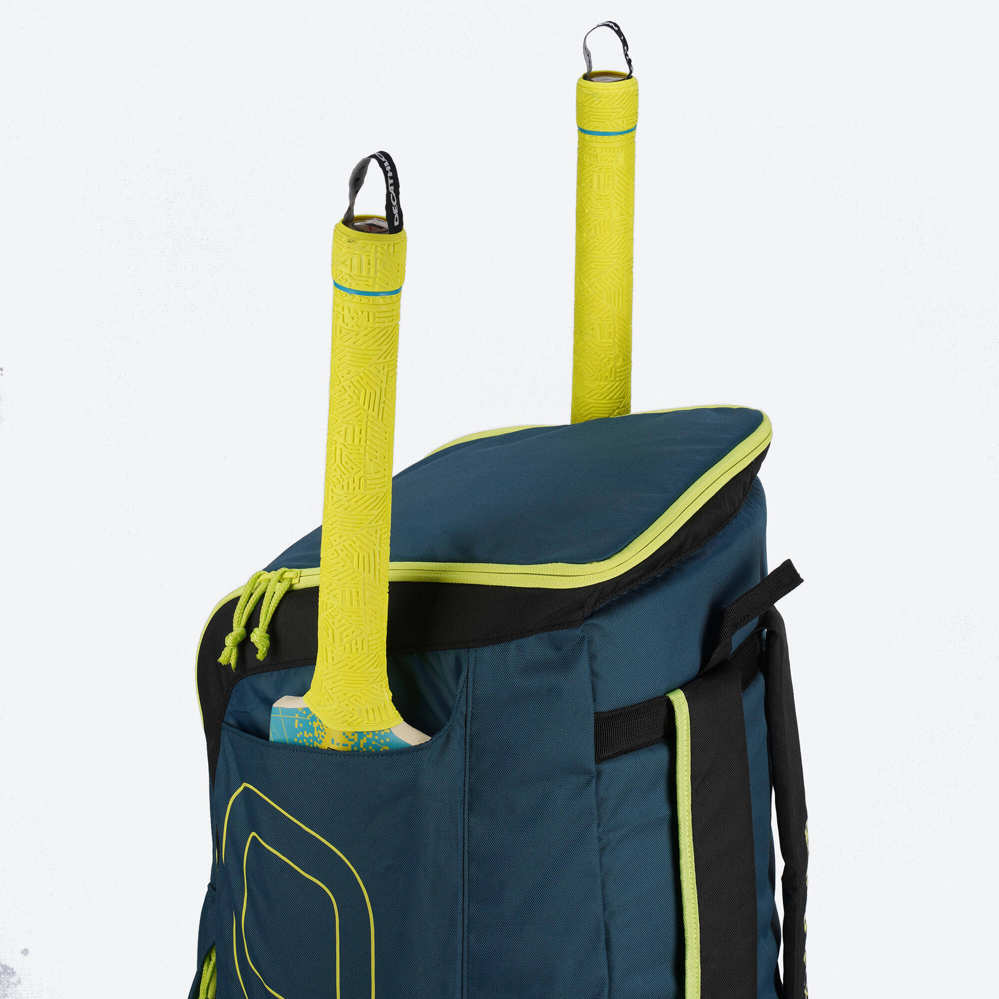 Cricket Kit Bag 75 L With Two Bat Pockets KB 500 Petrol Blue -  3