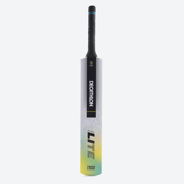 Adult Cricket Bat for Soft Tennis Ball T900 Lite Green