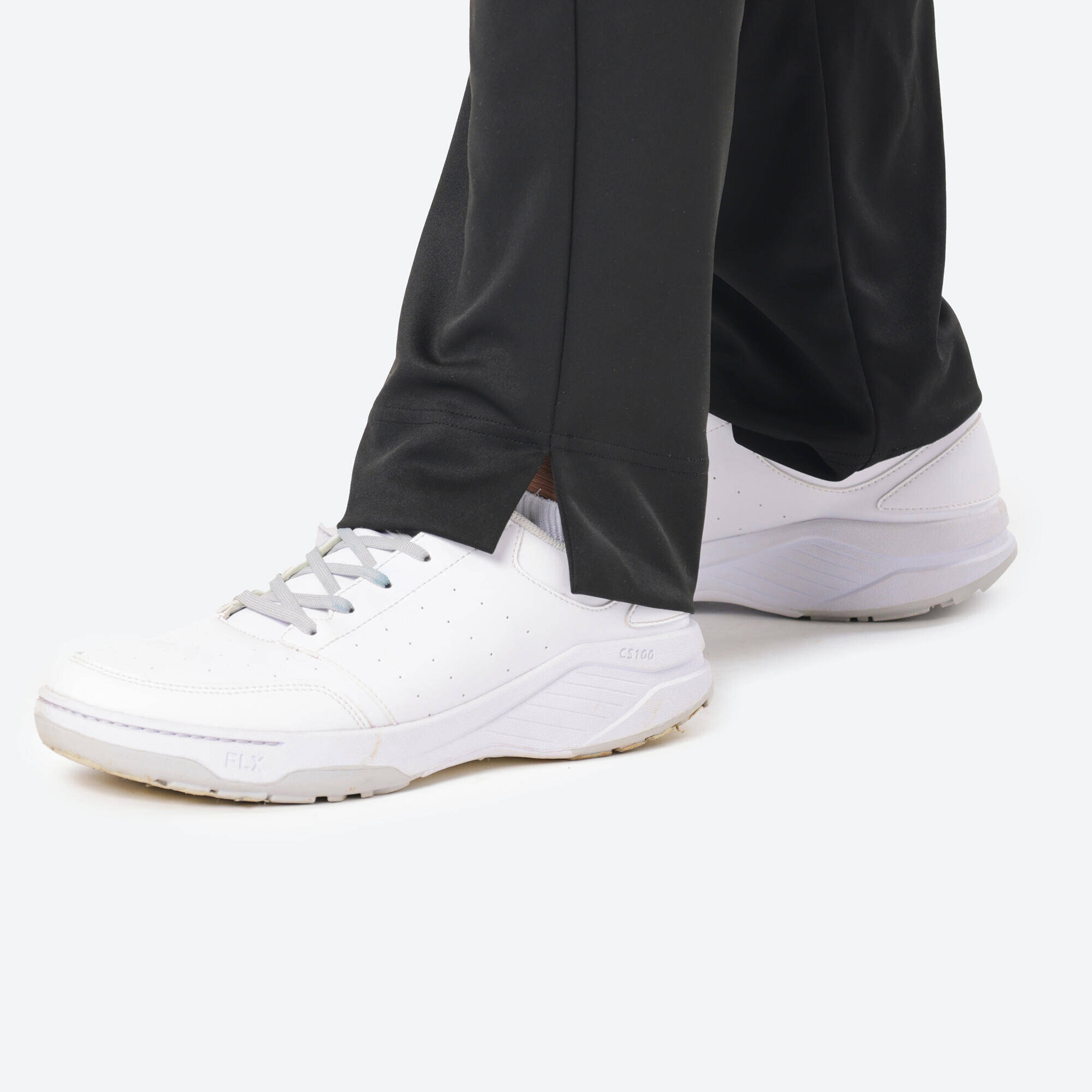 Women Cricket Trackpants Lightweight & Comfortable WCTS500 - Black -  2