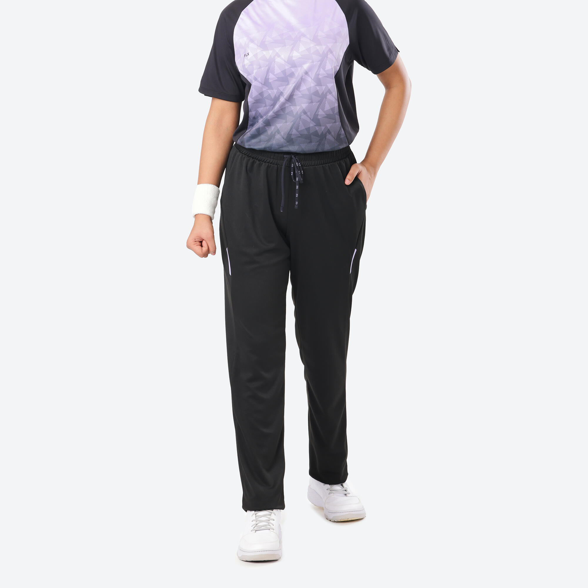 Women Cricket Trousers Lightweight & Comfortable WCTS500 - Black