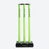 Plastic Cricket Stump Set Lightweight & Durable Lime Green