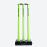 PLASTIC CRICKET STUMP SET - LIME GREEN