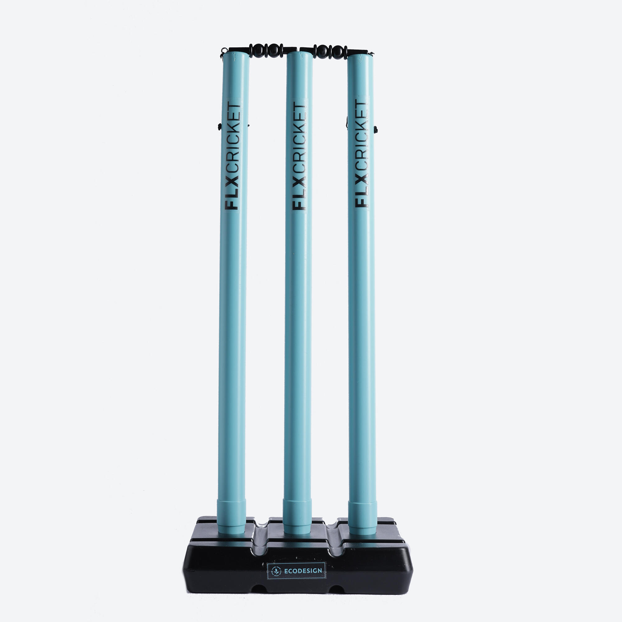 Plastic Cricket Stump Set High Visibility & Sturdy Turquoise