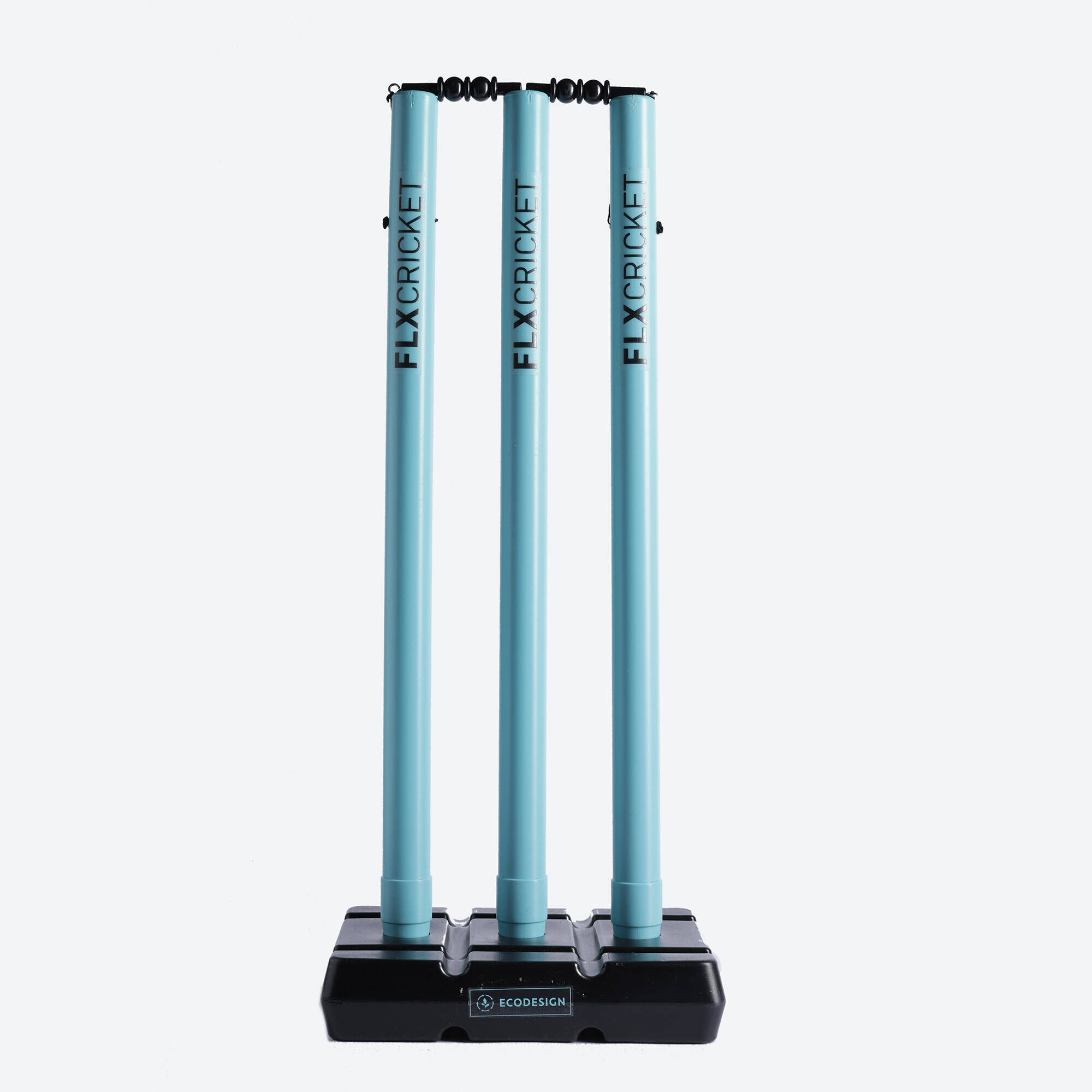 Plastic Cricket Stump Set High Visibility & Sturdy Turquoise