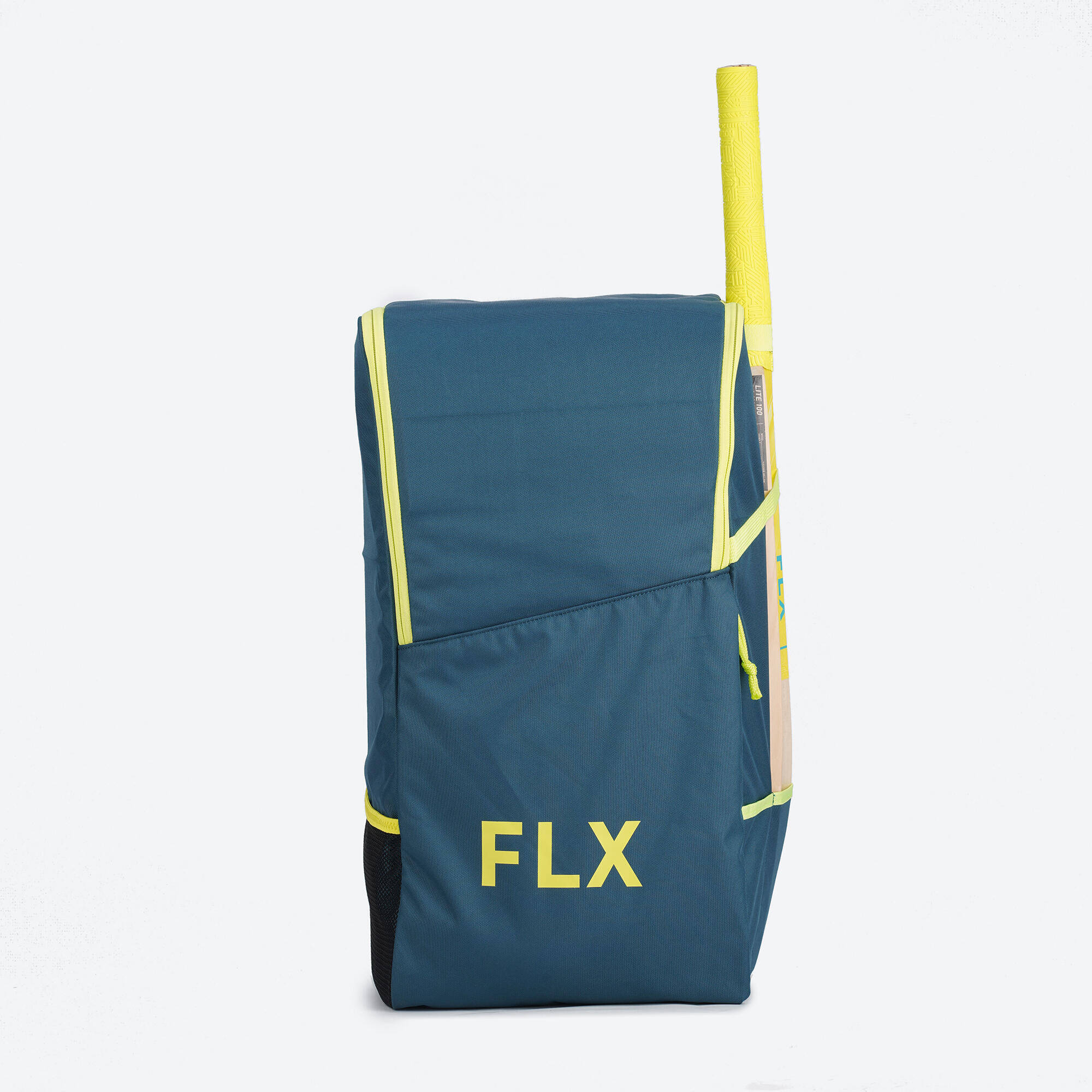 Kids Cricket Kit Bag 50 L With Adjustable Strap Dark Petrol Blue -  1