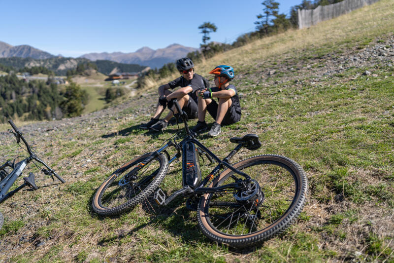 Rower elektryczny górski MTB dziecięcy Rockrider E-ST 500 26"