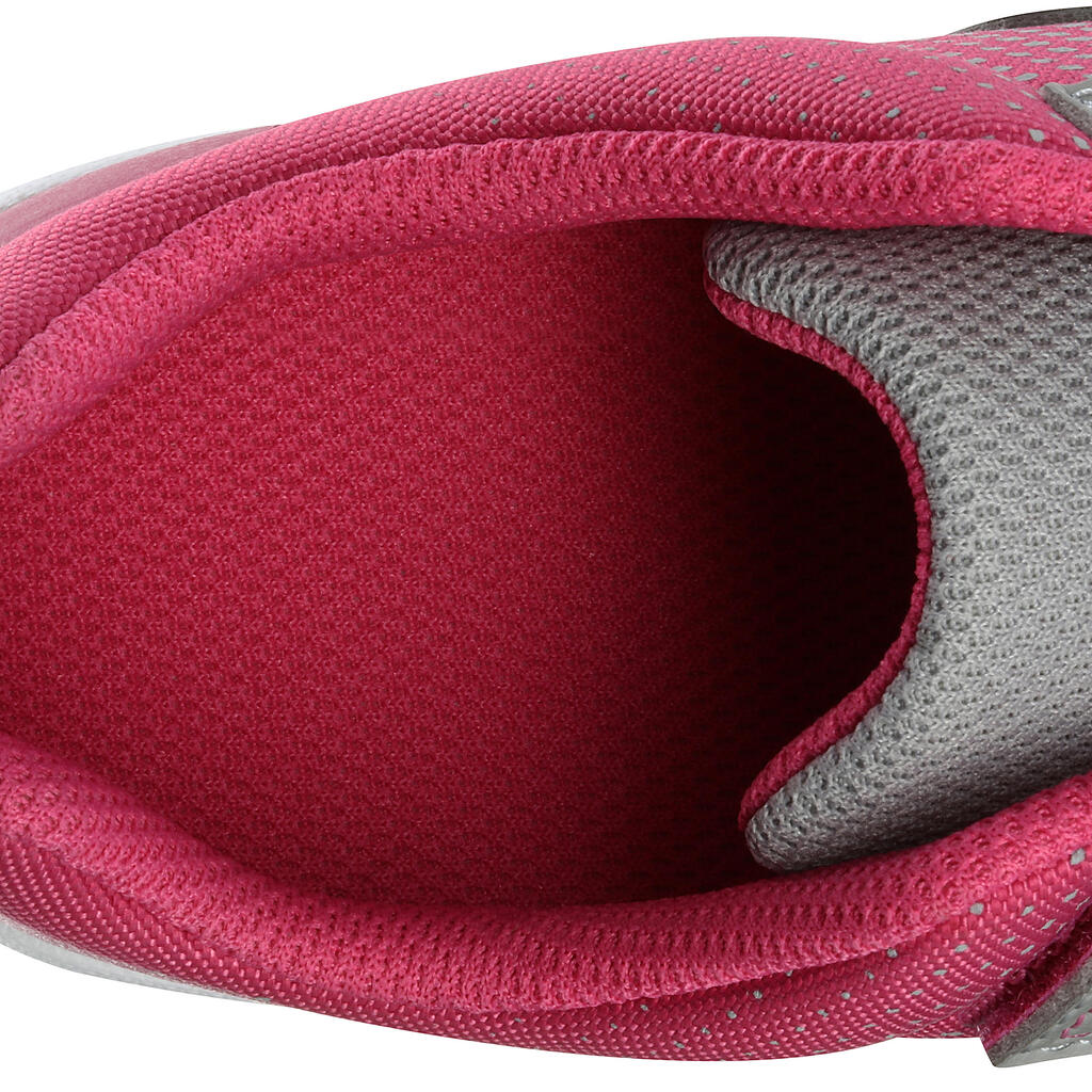 Sportschuhe Actiwalk 100 Kinder grau/rosa