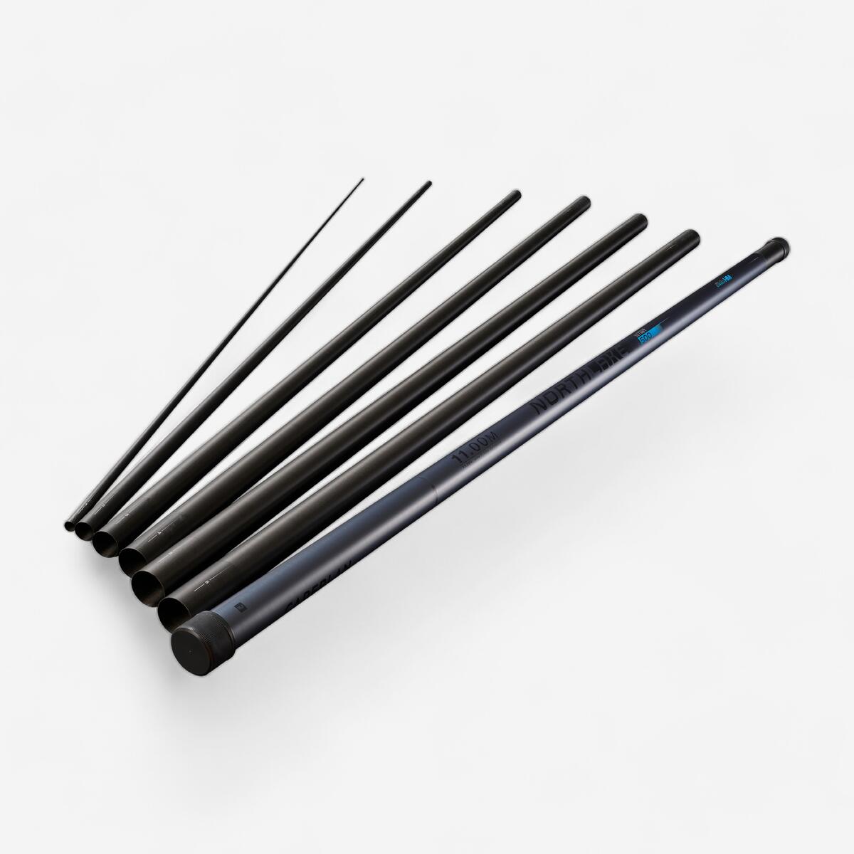 CANNE NORTHLAKE 500 11m A EMMANCHEMENT POUR LA PÊCHE DU POISSON BLANC