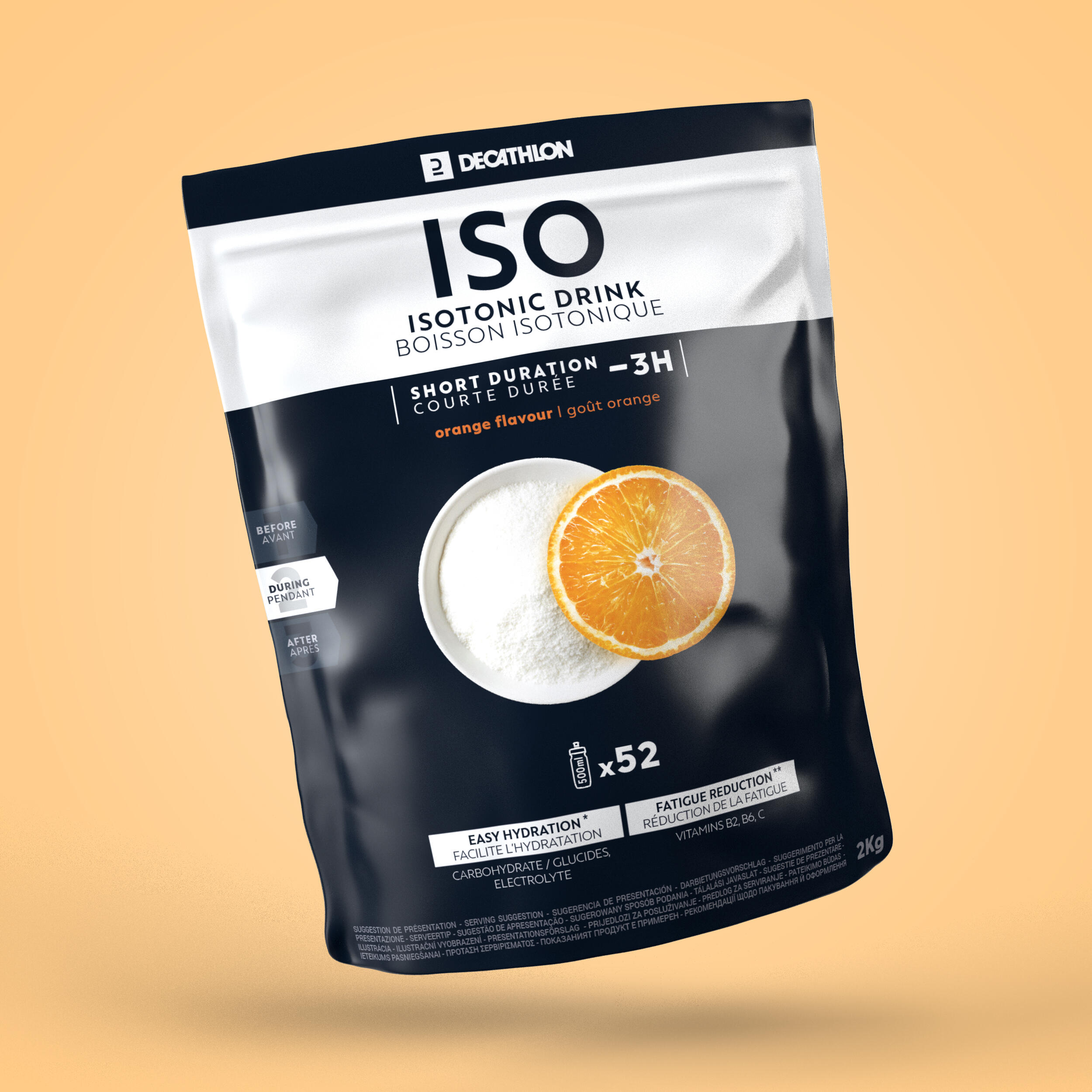 Sportdryckspulver Iso Apelsin 2 Kg