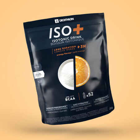 „Iso+“ tirpieji milteliai izotoniniam gėrimui ruošti, 2 kg, apelsinų skonio