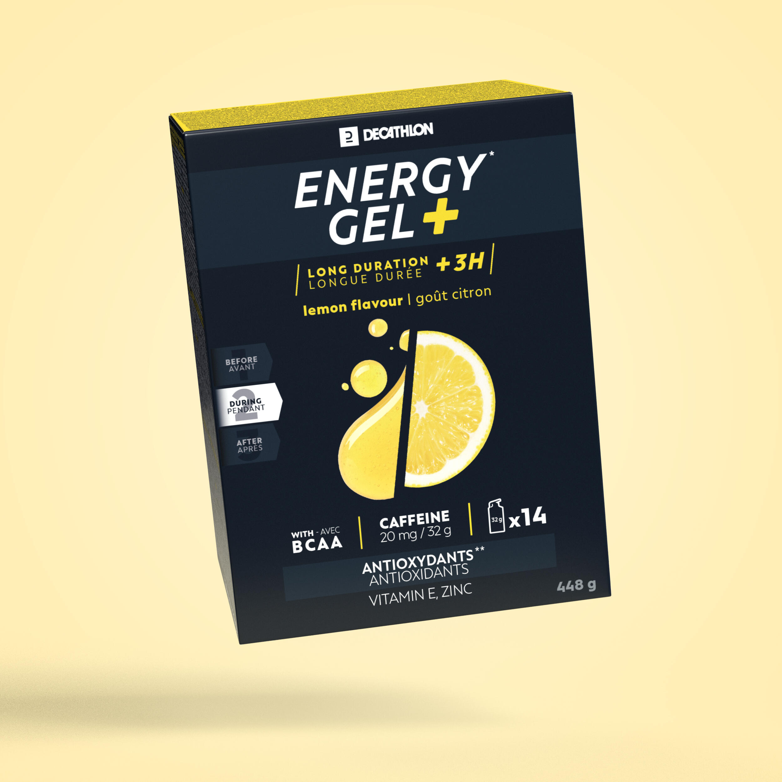 ECOSIZE LONG DISTANCE ENERGY GEL LEMON 14X32GR 6/7