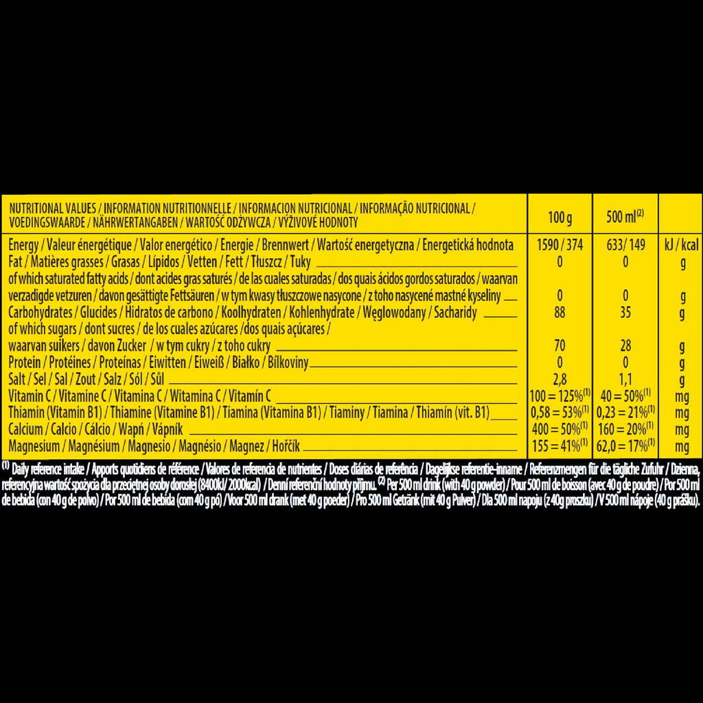Ταμπλέτες ισοτονικού ποτού Powertabs 10x12 g - Λεμόνι