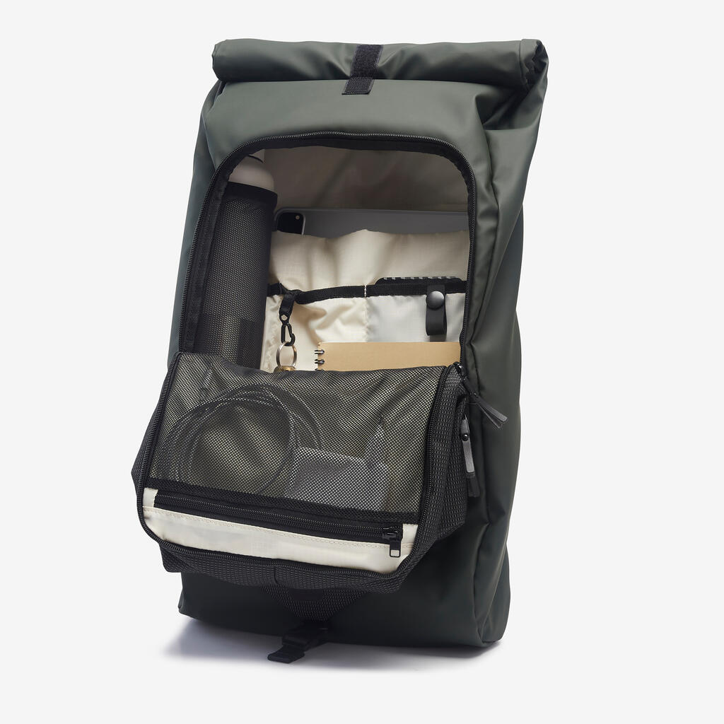 Rucksack Daypack 27L. mit Lunchbox - Activ Mobility Brooklyn khaki