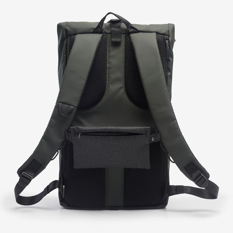 Sac à dos modulable 27L, vert et noir