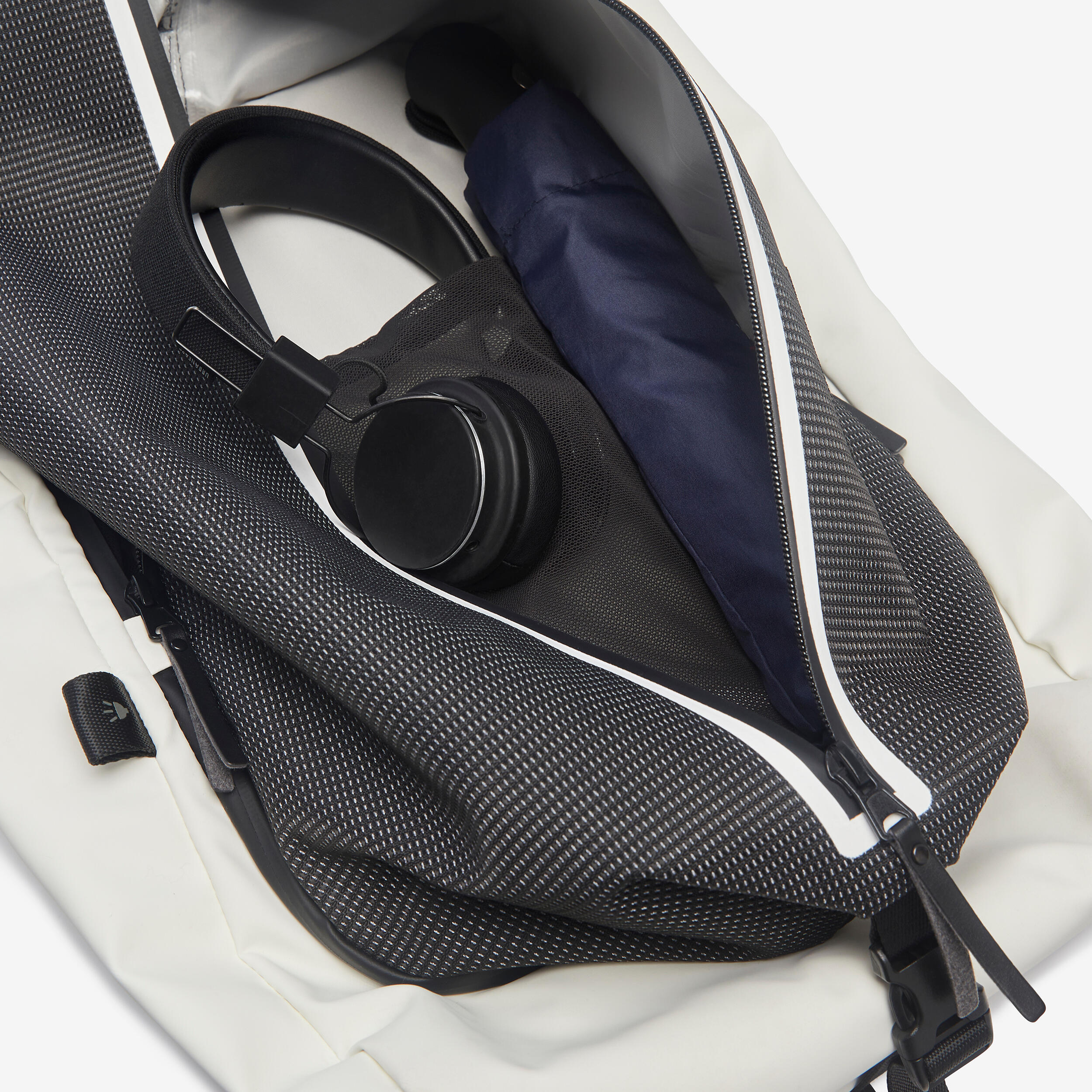 Rugzak ACTIV MBLTY Brooklyn 27 l + lunchdoos wit 7/8