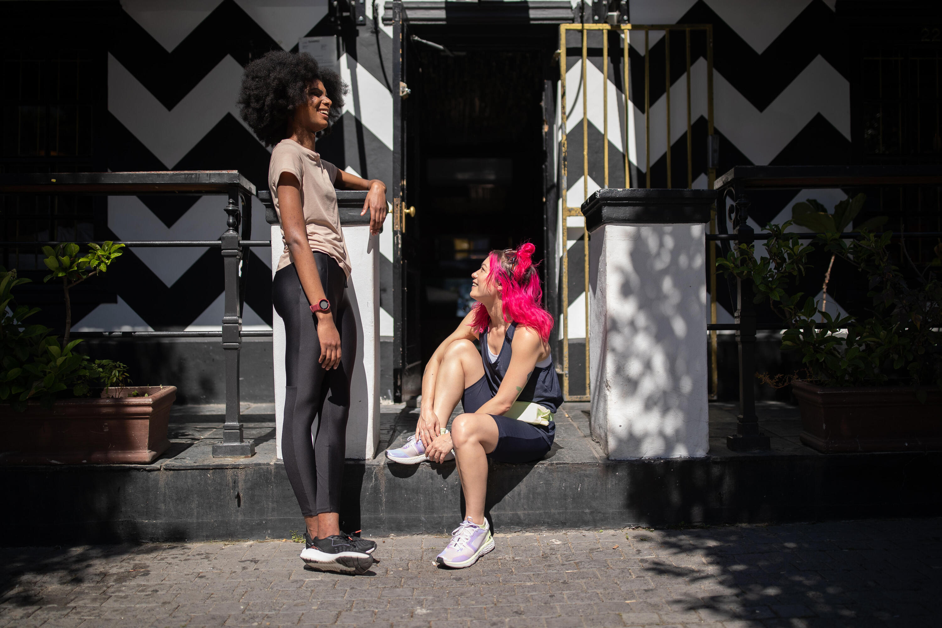 Leggings de running transpirables negros para mujer Kiprun Run 500 Dry 18/28