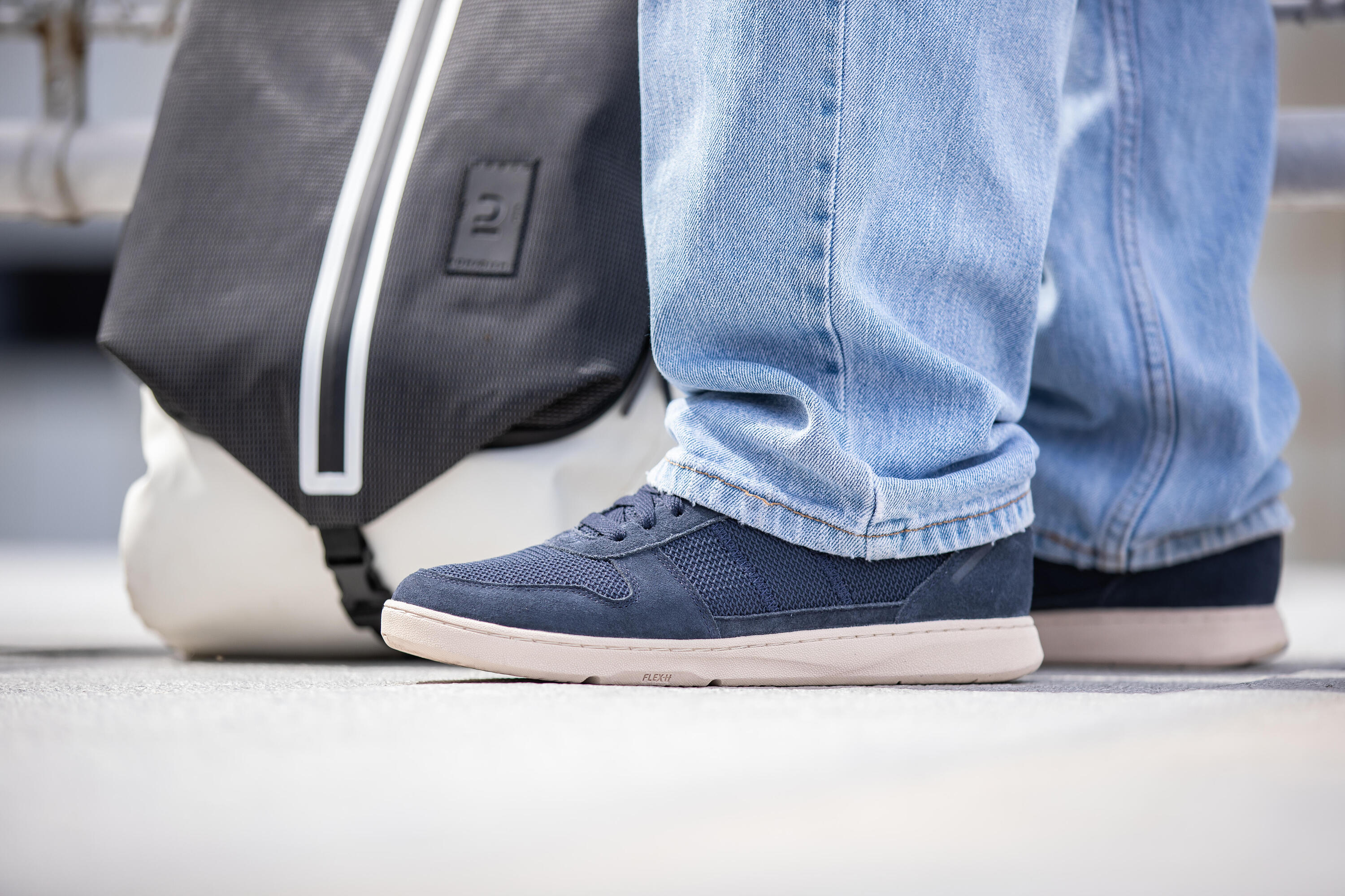 Men's Walk Protect Mesh urban walking shoes - navy blue 11/13