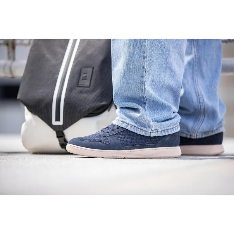 Walking Schuhe Sneaker Herren Mesh - Walk Protect marineblau
