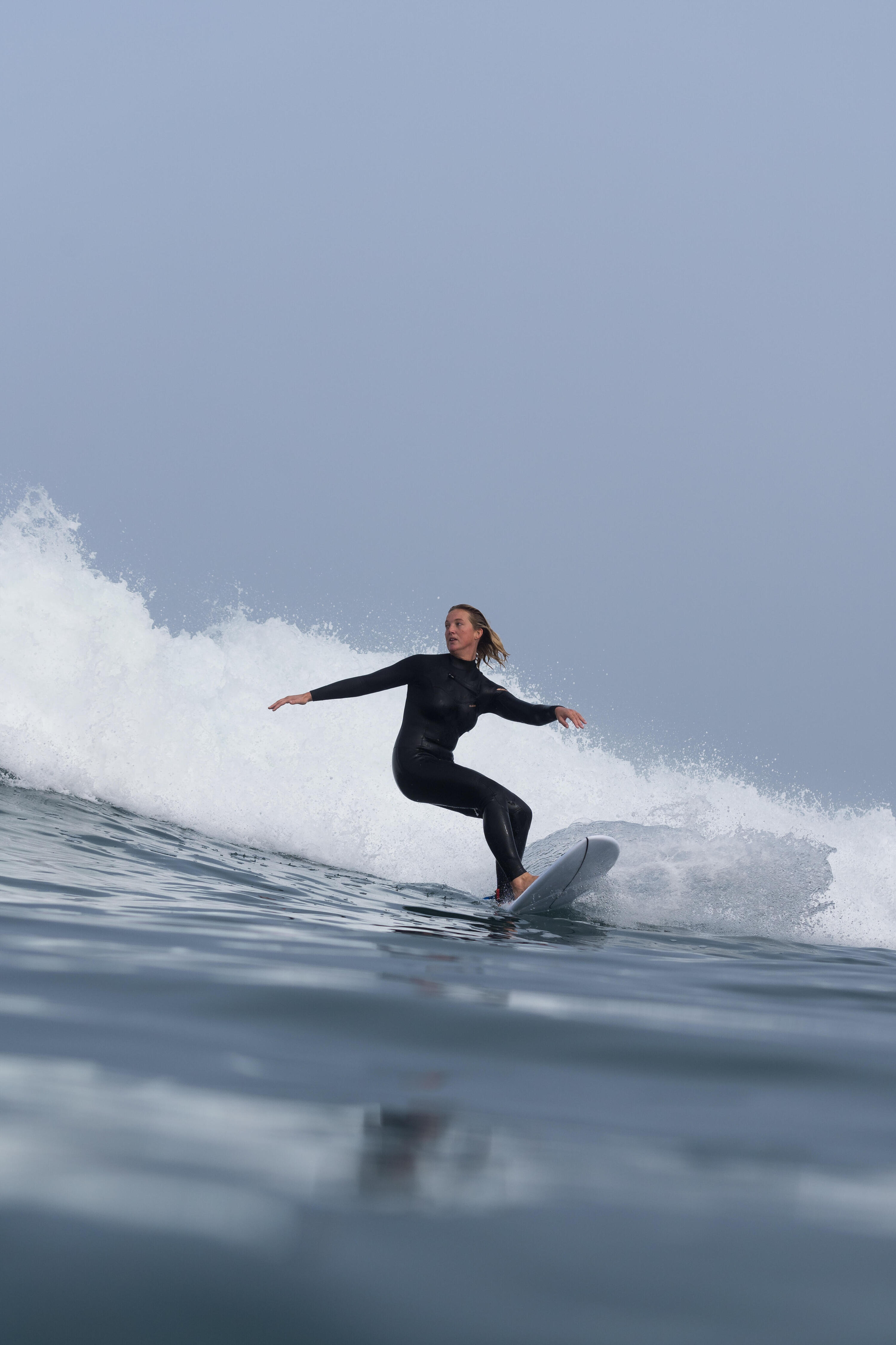 Fato de Surf 900 Neoprene 4/3 mm Mulher Preto 30/31