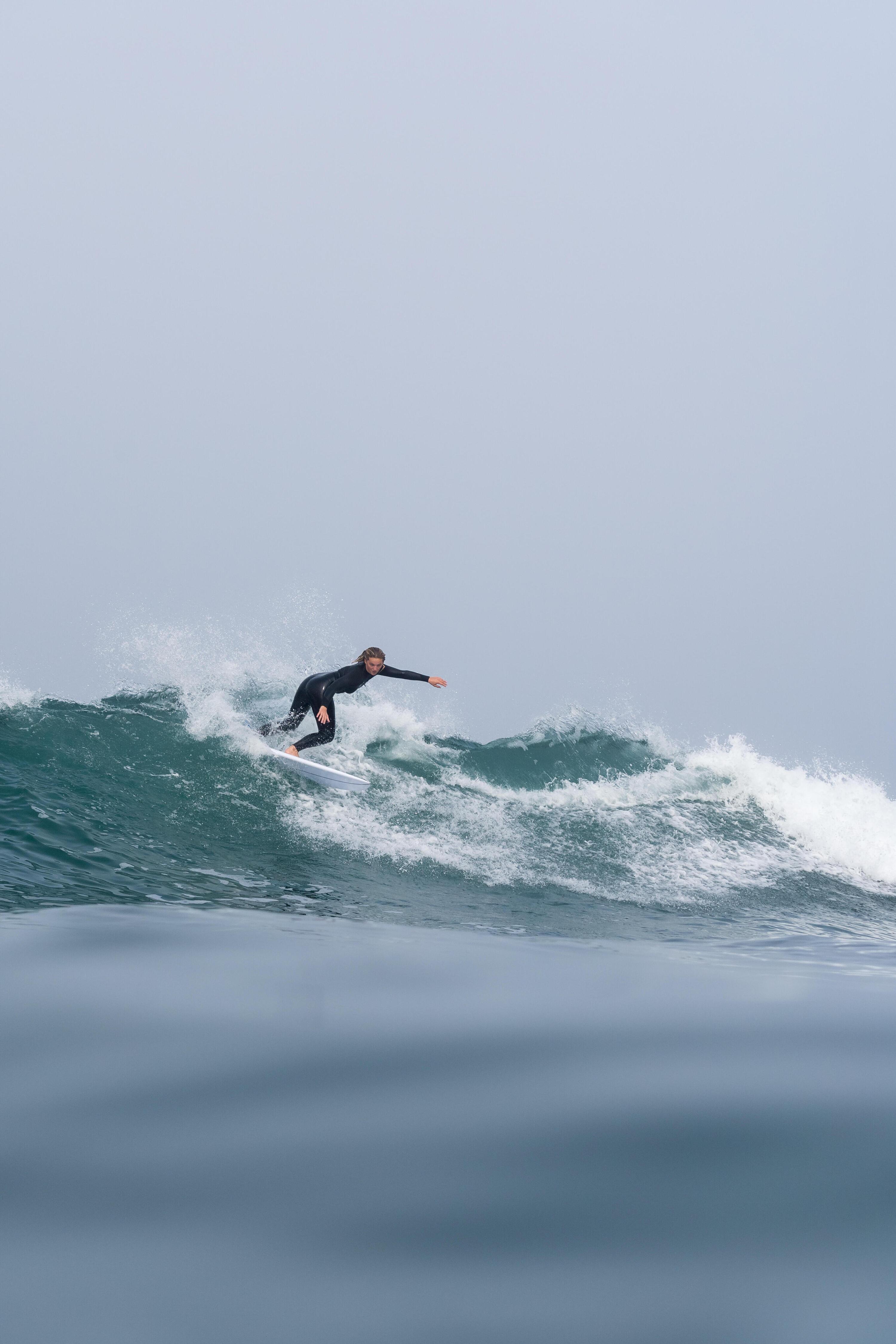Fato de Surf 900 Neoprene 4/3 mm Mulher Preto 29/31