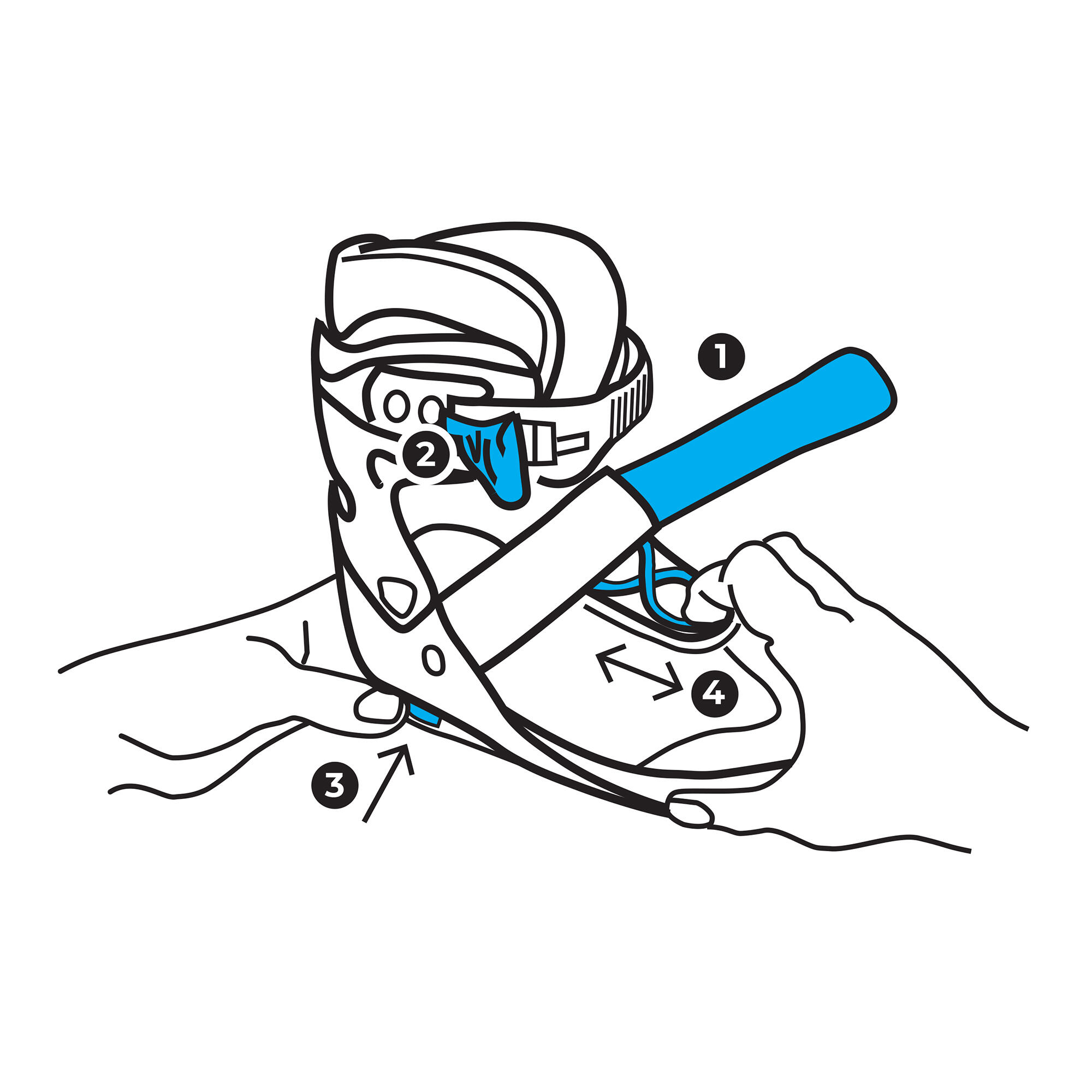 Łyżwy regulowane Broyx Snowstar 500 7/9