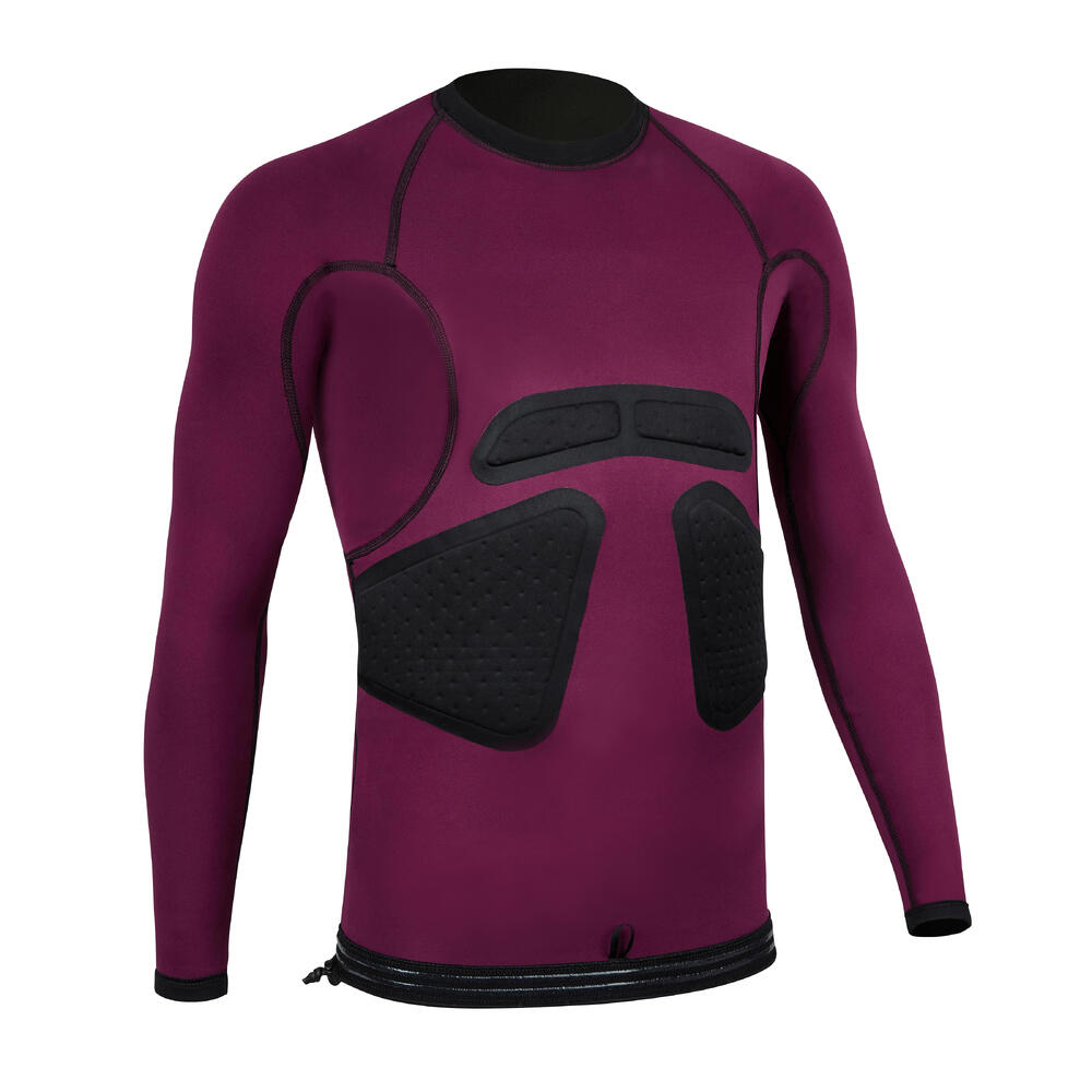 OLAIAN TOP EASYPAD LANGARM SCHWARZ BORDEAUX