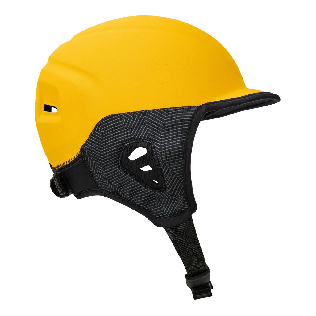 Helmet for surfing.