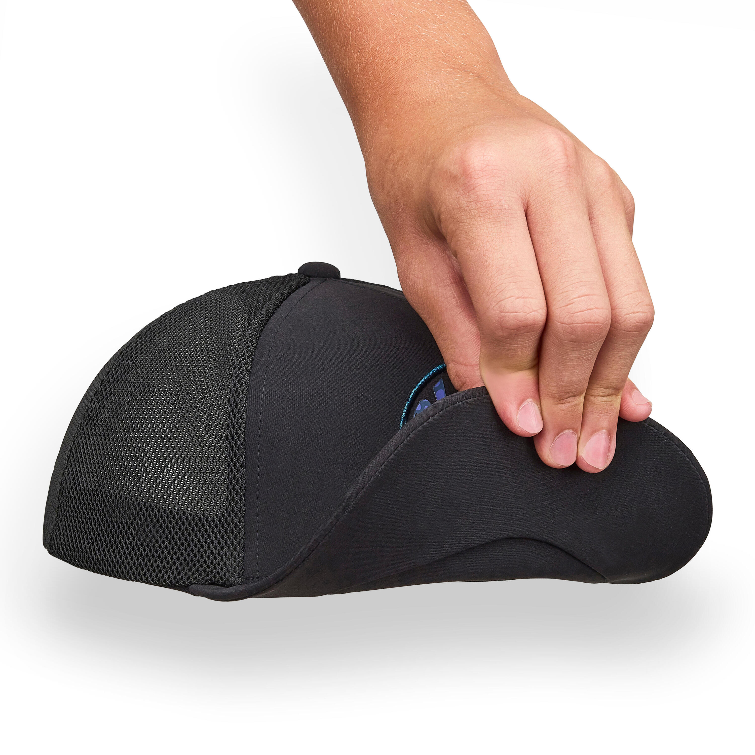 Cap Trucker Kinder Surfen schwarz 2/7