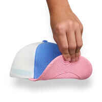 KID'S SURFING TRUCKER CAP LAVENDER PINK