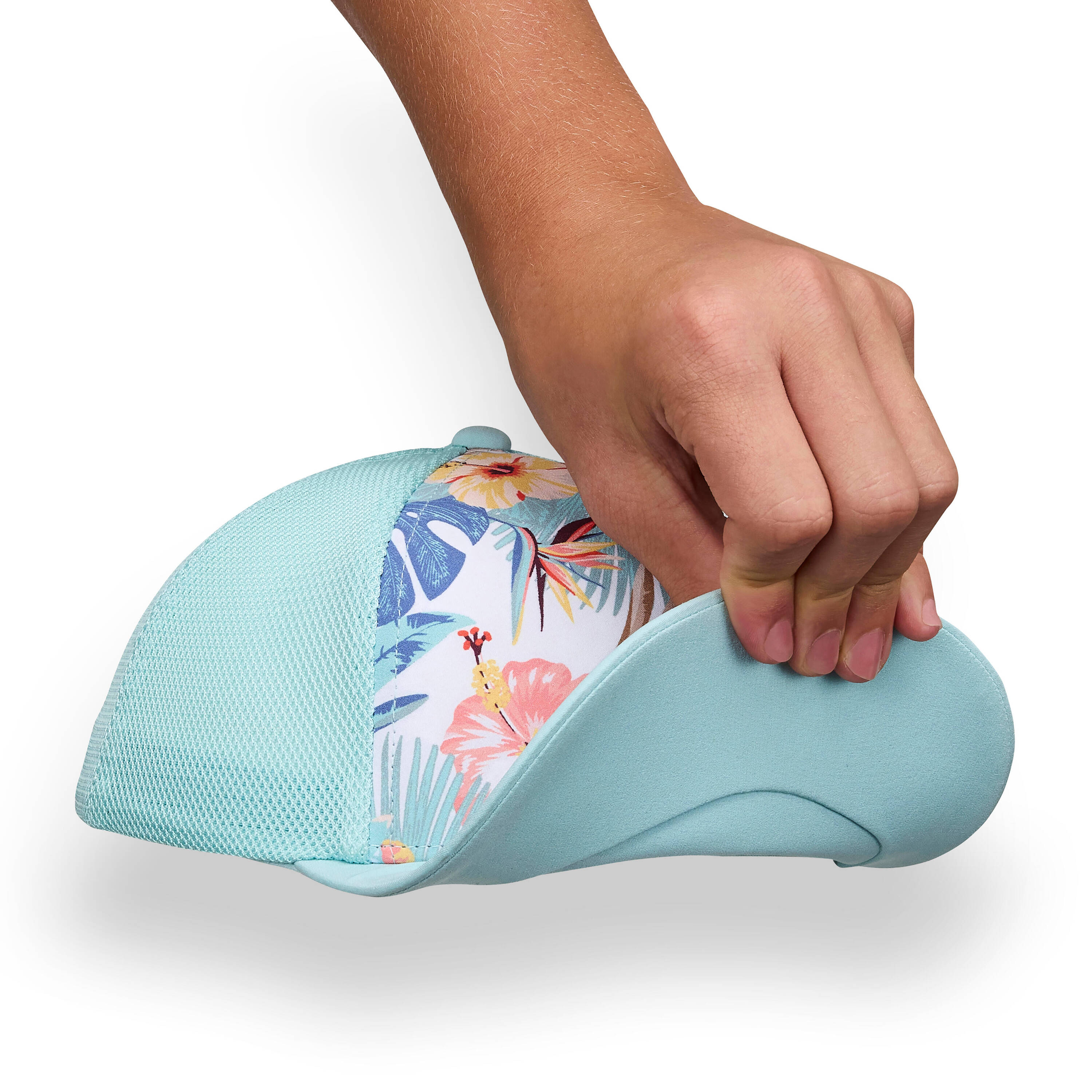 KID’S SURFING TRUCKER CAP TURQUOISE -  3