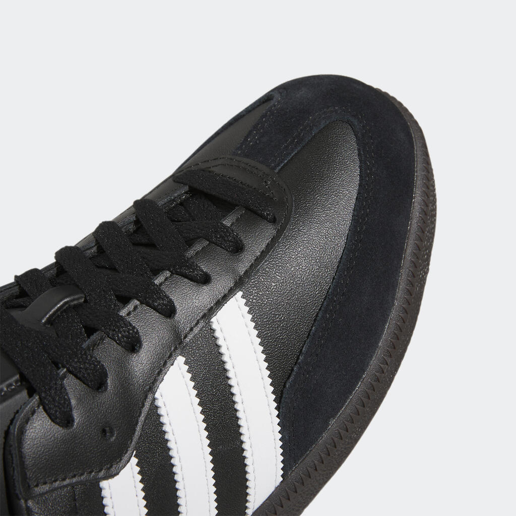 Adult Leather Futsal Trainers Samba - Black