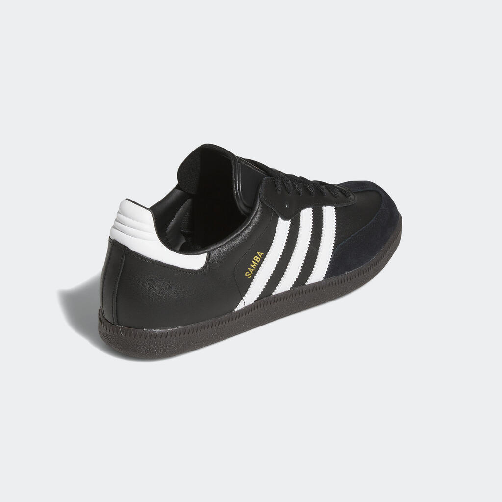 Adult Leather Futsal Trainers Samba - Black