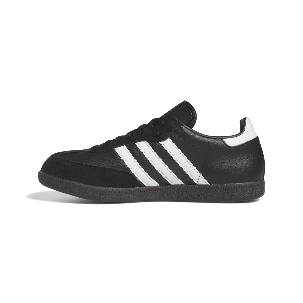 Adult Leather Futsal Trainers Samba - Black