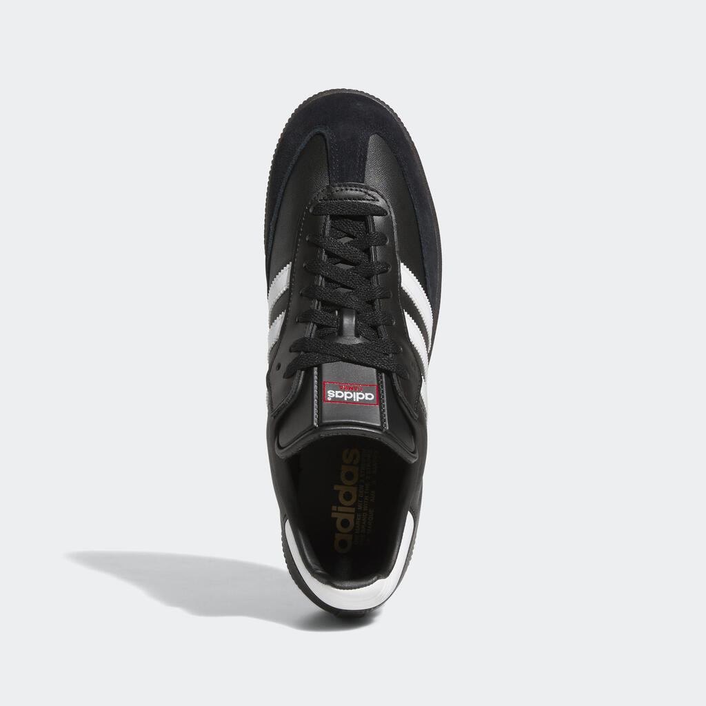 Adult Leather Futsal Trainers Samba - Black