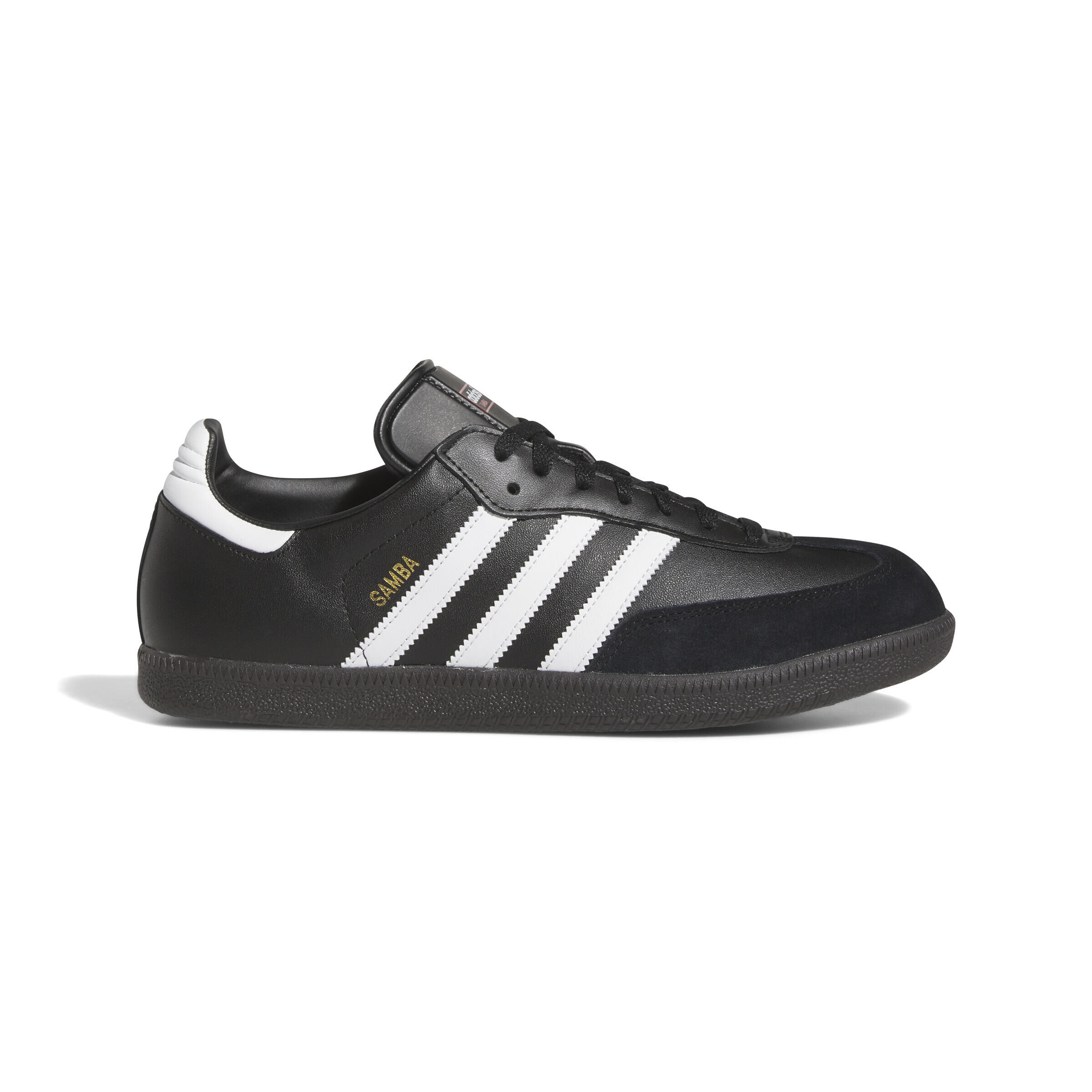 ADIDAS Adult Leather Futsal Trainers Samba - Black