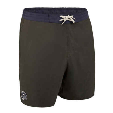 Boardshort surf 100 long MAN KHAKI