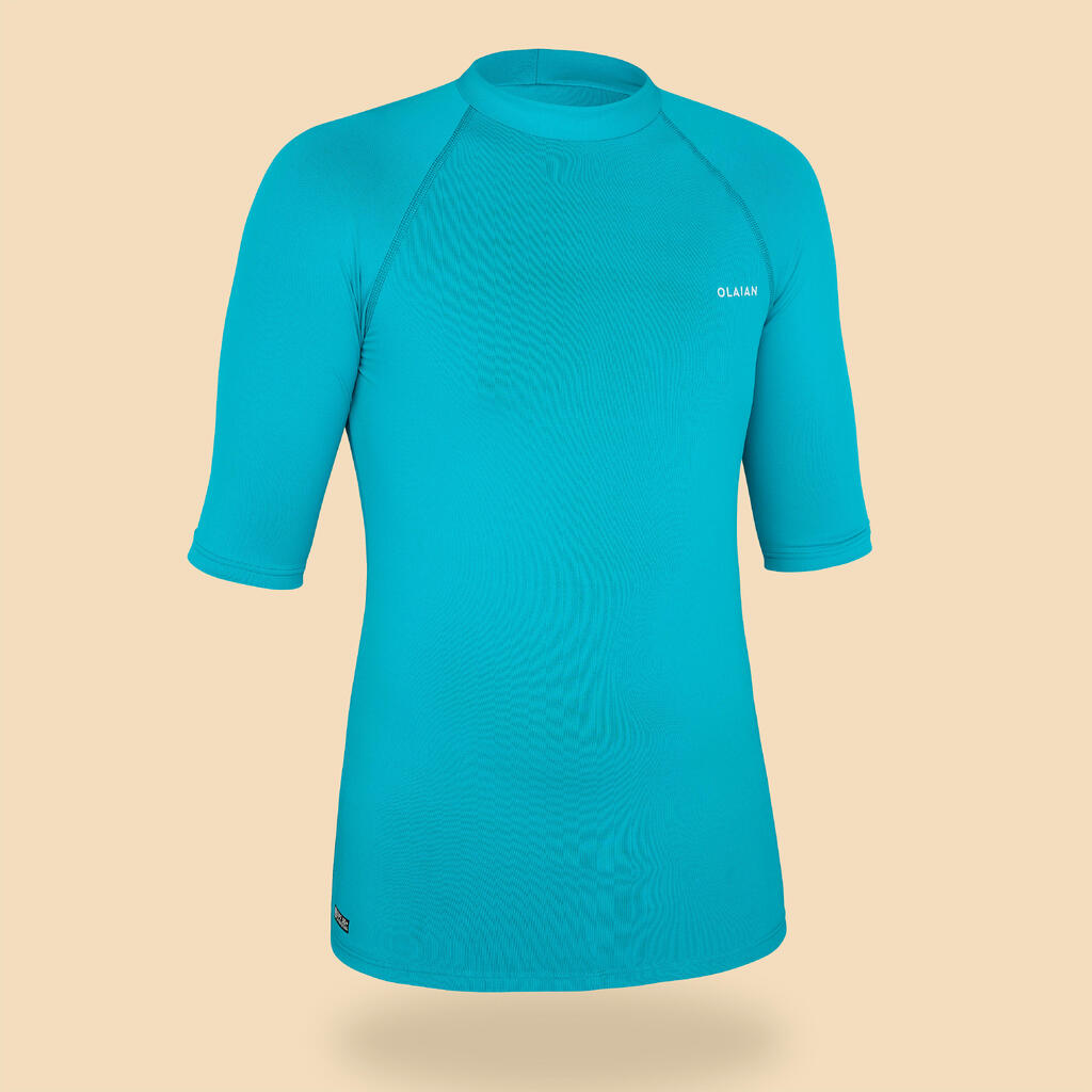 Kid's anti-UV sun top blue turquoise