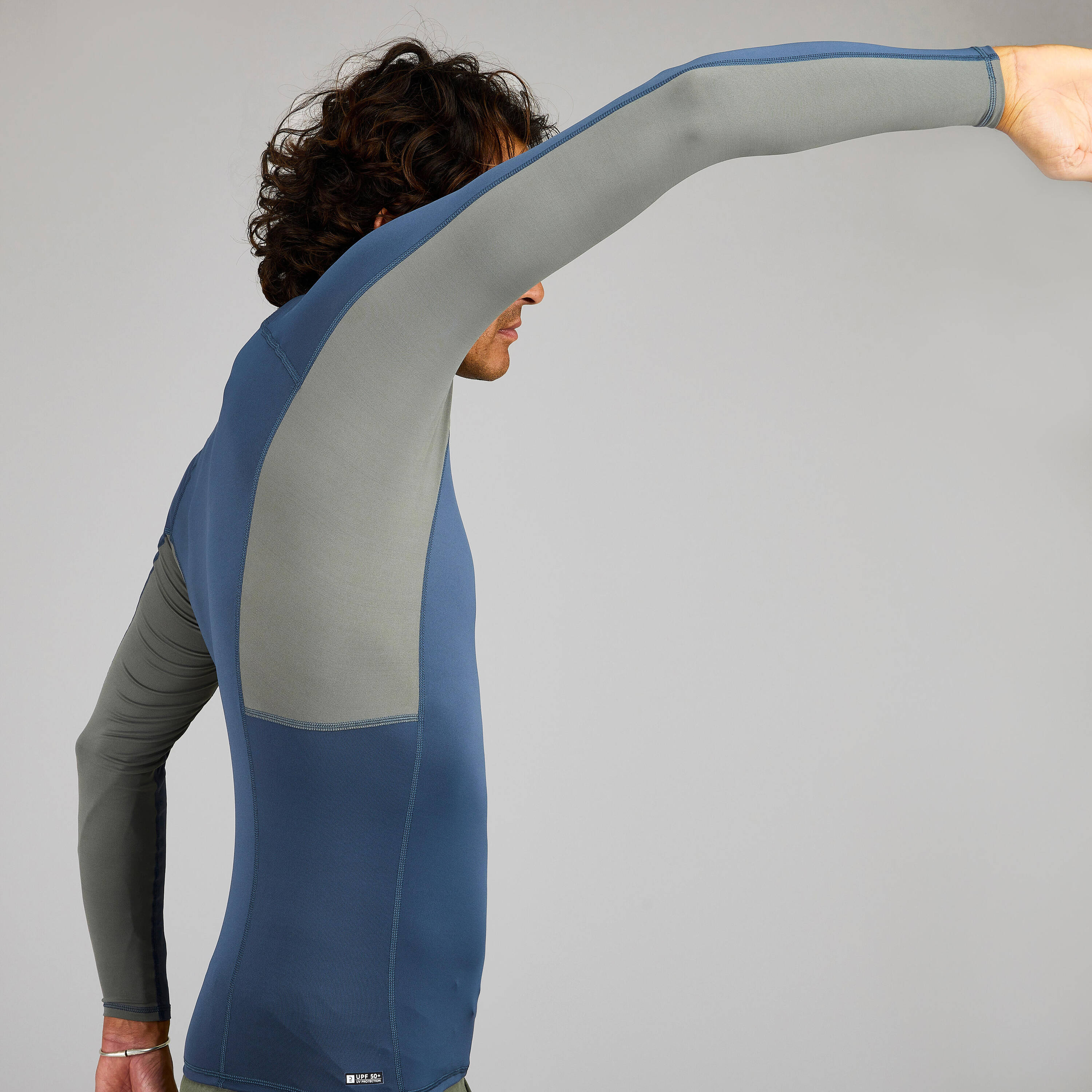 Men Surfing Long sleeve UV Protection(UPF50+) Top 500 green -  5