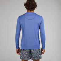 Majica dugih rukava za surfovanje sa zaštitom od UV zraka - plava