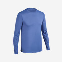 Majica dugih rukava za surfovanje sa zaštitom od UV zraka - plava