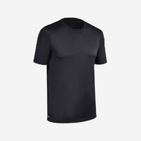 WATER TEE SHIRT top anti UV surf Manches Courtes Eco Homme  Noir
