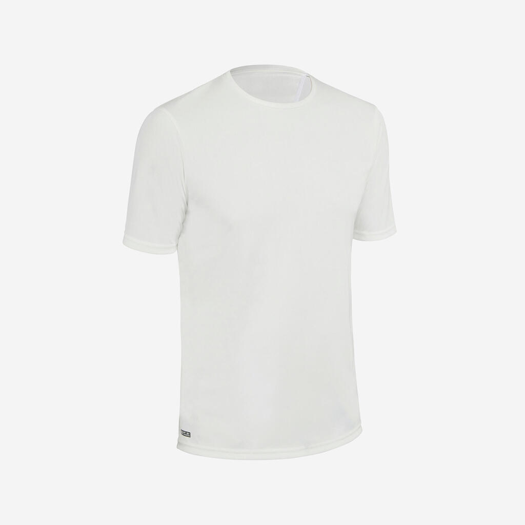 Vīriešu sērfošanas T krekls ar aizsardzību pret UV starojumu, melns