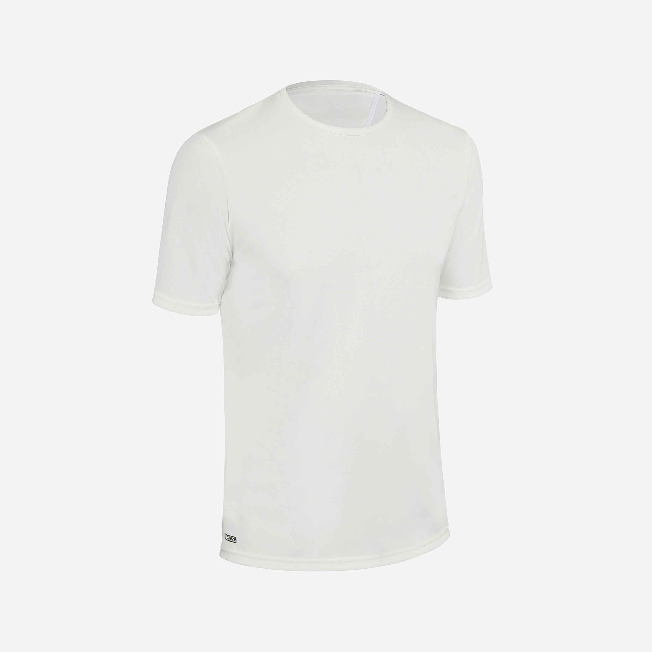 Men's surfing short-sleeve anti-uv water t-shirt - white