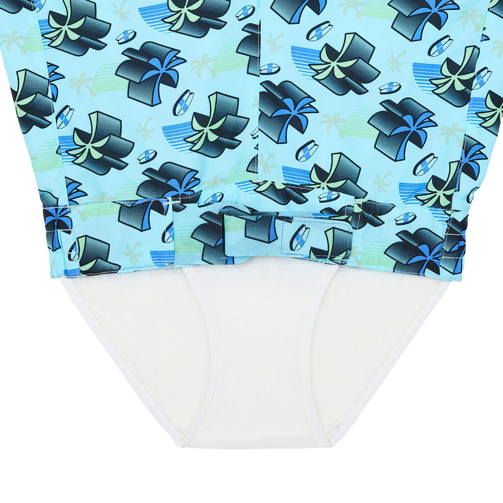 BOY'S SWIMMING SHORTS PALMITOS BLUE