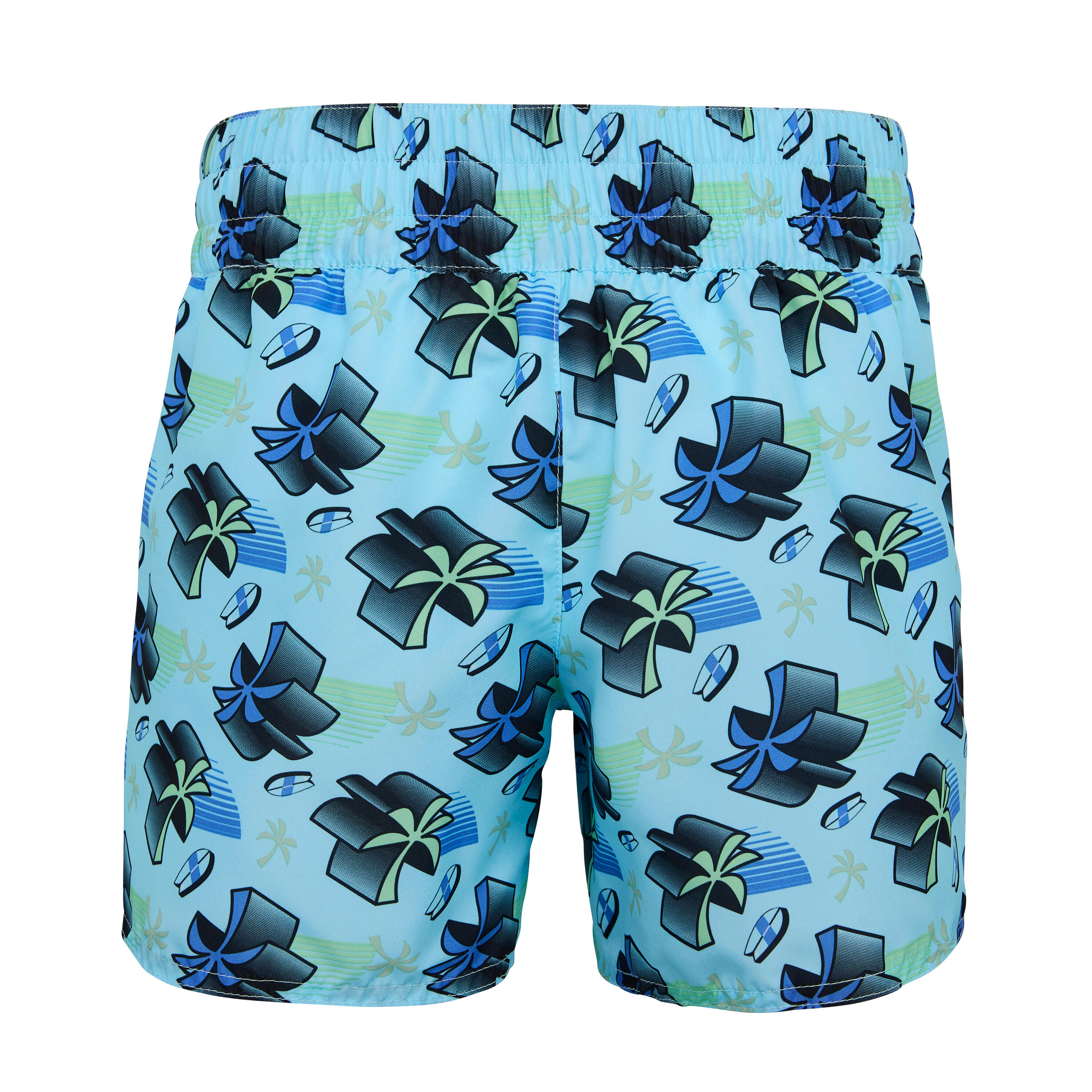 BOY'S SWIMMING SHORTS PALMITOS BLUE 3/6