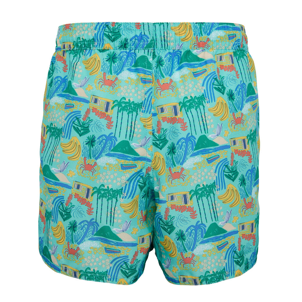 Boardshorts Kinder 100 türkis