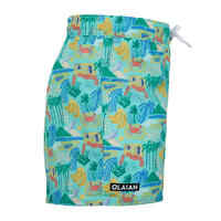 swim shorts 100 - Turquoise