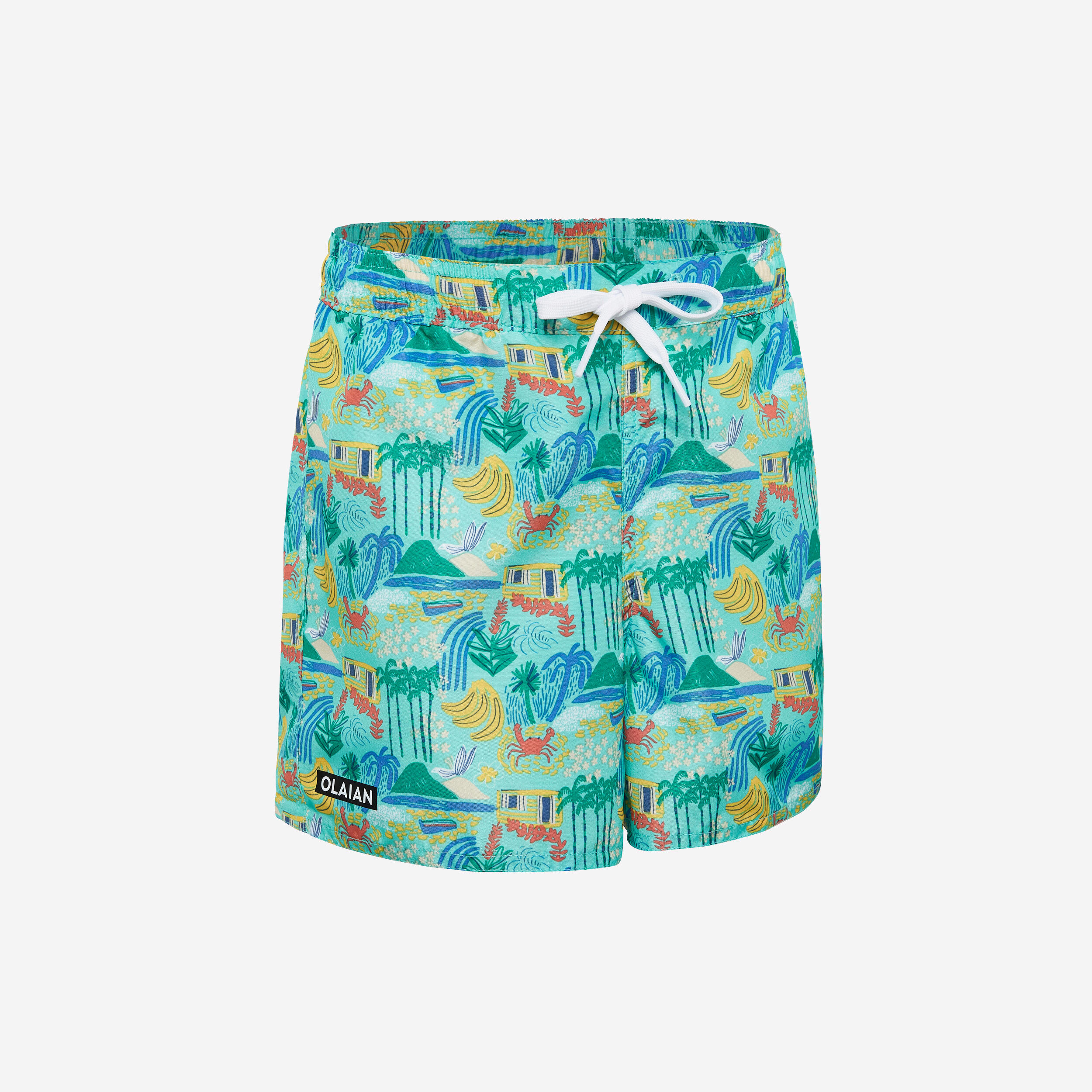 swim shorts 100 - Turquoise 6/10