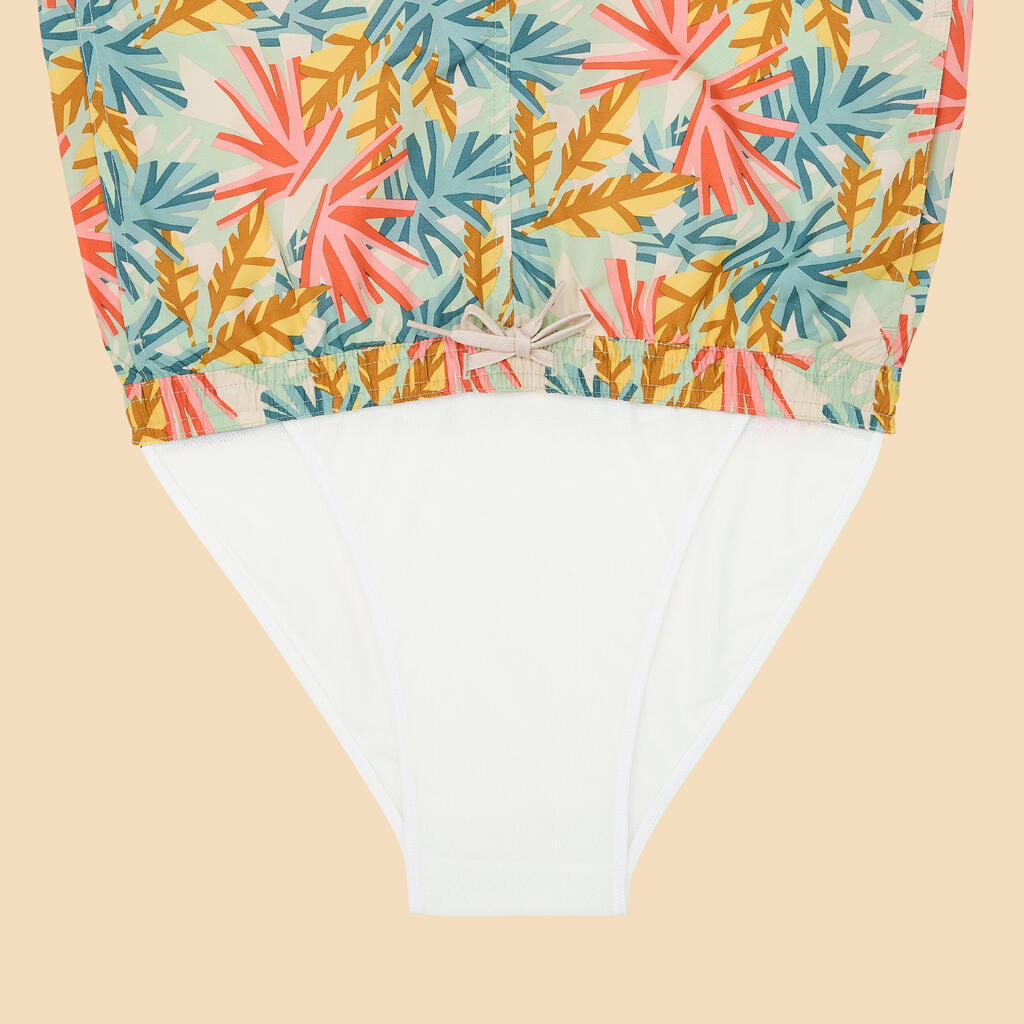 Short de bain surf à poches Garçon - 100 Stories kaki