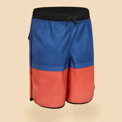 SWIM SHORTS 500 - BLUE/RED